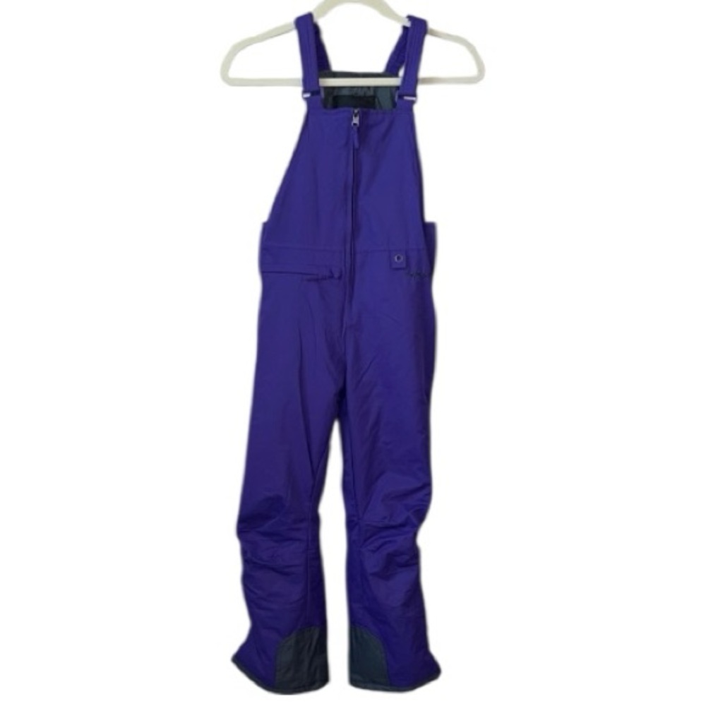 Skigear Purple Snow Overalls Bib Winter Pants Size M